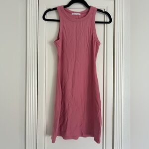 NWOT Reformation Ribbed Mini Dress